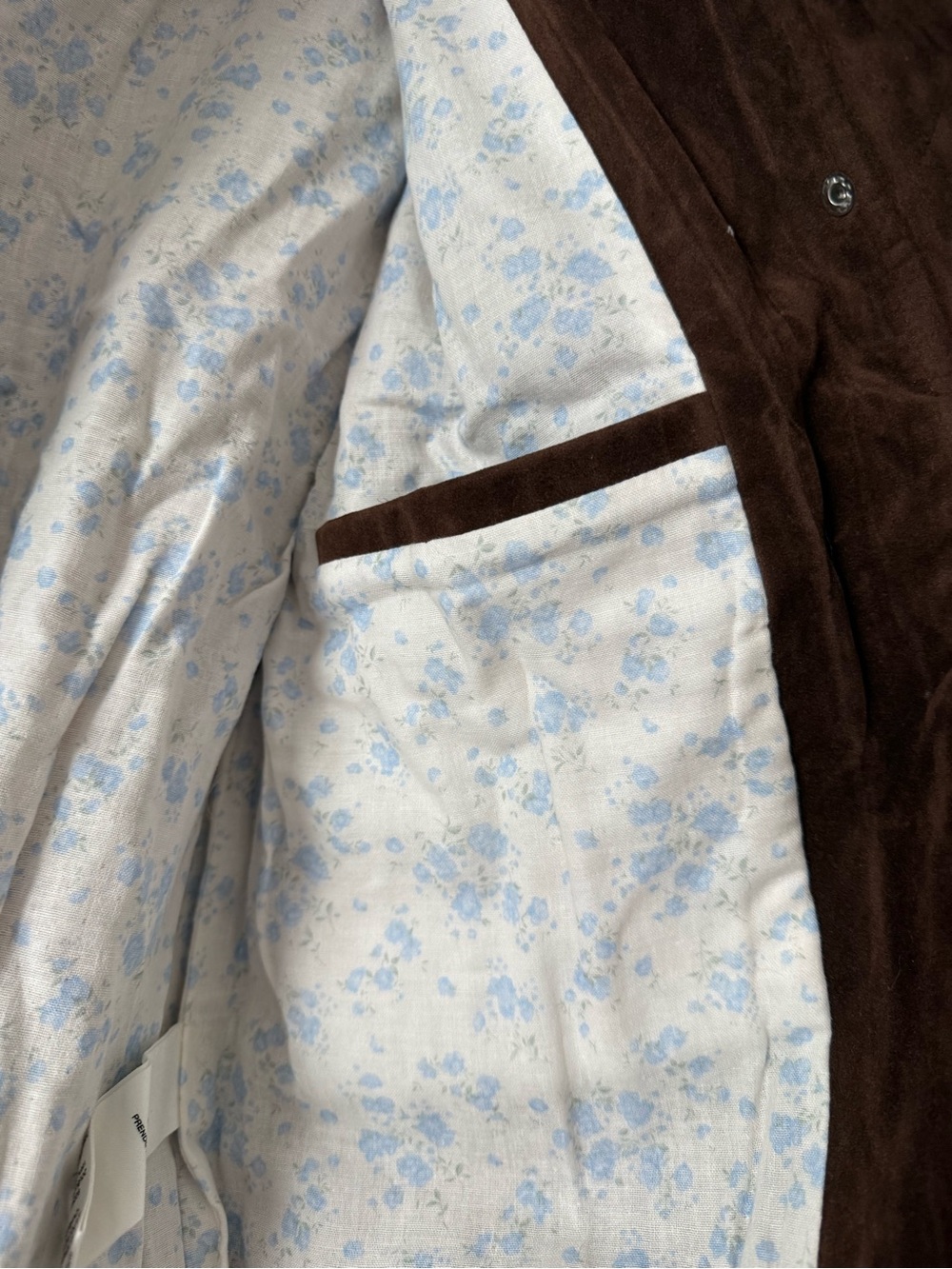 Avec Les Filles Faux Suede Layered Bomber Jacket size Medium Brunette - Picture 9 of 12